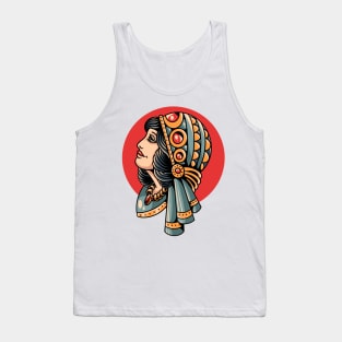 the woman tattoo Tank Top